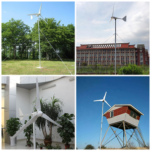 กังหันลมผลิตไฟฟ้า 3KW 380VAC เครื่องกำเนิดไฟฟ้าพลังงานลม 48V 96V 120V 220V แรงดันไฟฟ้า 3000W กังหันลมพร้อมใบพัด FRP ขนาด 1950 มม. สำหรับใช้ในบ้าน ได้รับมาตรฐาน CE F - Product Image 6