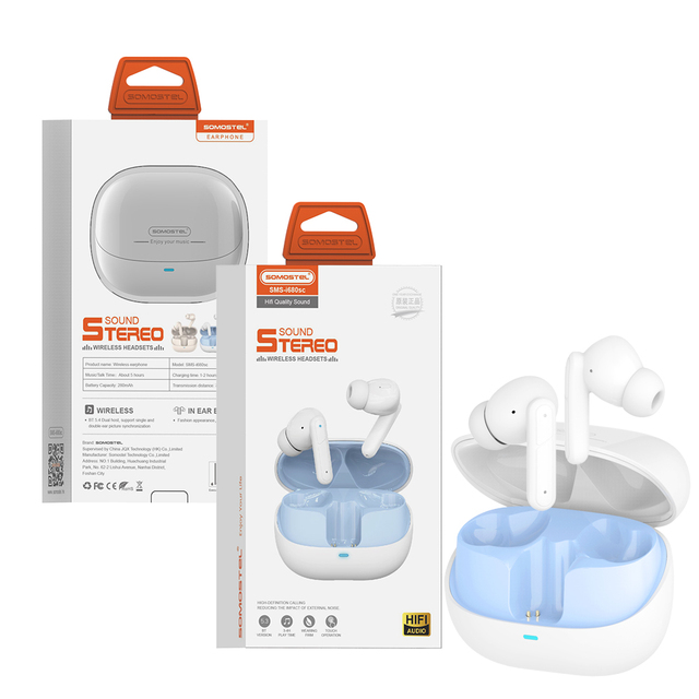 SOMOSTEL Immersive Sound True Wireless BT Headset HIFI V5.4 Gaming In-ear Earphone Stereo Sound Earbuds Audifonos Inalambricos
