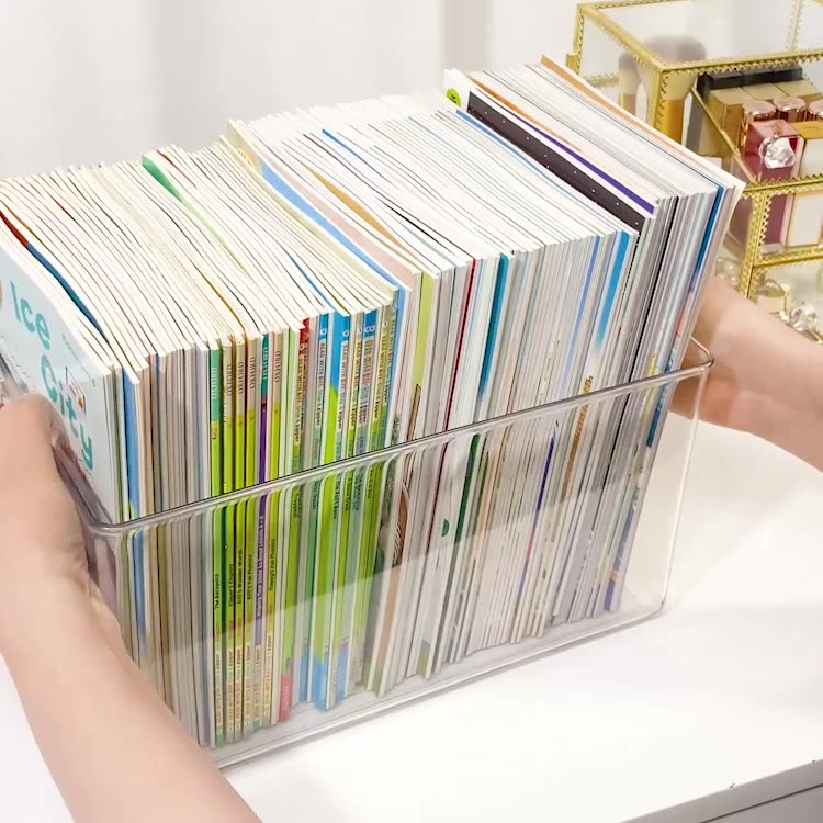 Коробка для хранения книг, прозрачная корзина для хранения книг, школьная книжка с изображением Оксфордского дерева, артефакт для хранения, Настольная Композиция