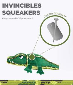 卸売エコフレンドリーデザイナー耐久性のあるナチュラルバルク格安大型噛むインタラクティブぬいぐるみ犬用きしむおもちゃ - Product Image 2