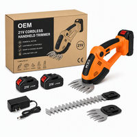 Taille-haie industriel sans fil 3.6V 7.4V 21V léger rechargeable, coupe-bordures portatif pour l'entretien des jardins et le bricolage