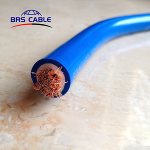 Cca hàn cáp Máy hàn Dây cáp bị mắc kẹt dây CE Đồng Thượng Hải màu xanh 25mm2 50mm2 100mm2 cách điện màu đen màu đỏ cam - Product Image 4