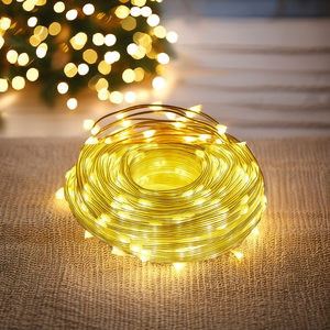 Bền IP44 không thấm nước LED gian hàng da chuỗi Đèn Ngoài Trời giáng sinh trang trí IP44 đánh giá ngoài trời giáng sinh chuỗi ánh sáng - Product Image 5