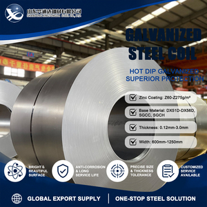 AISI SGC340 Z40 Skin Passed 1.5mm 1219mm Mill Edge Galvanized Steel Coil with Excellent Corrosion Resistance - Product Image 1
