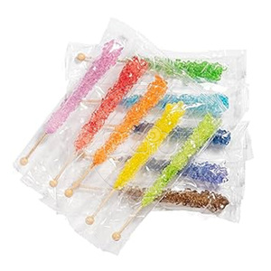 Bâtonnets de cristal de bonbon de roche en vrac multicolores personnalisés saveur de fruits mélangés bâton de bonbon de roche en cristal <span class=keywords><strong>sucette</strong></span> - Product Image 2
