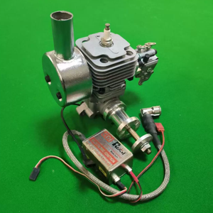 Moteur refroidi par air 26CC pour avions RC, le démarreur à tirette intégré signifie que pas de batteries supplémentaires ou de démarreurs électriques - Product Image 3