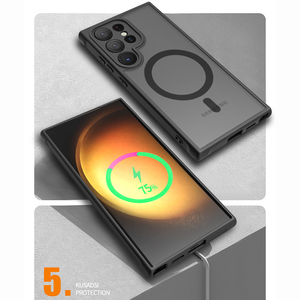 Funda Magnética Mate para Teléfono Samsung <span class=keywords><strong>Galaxy</strong></span> S24 Ultra, Funda Anti-caídas para Teléfono Móvil Samsung S23 - Product Image 6