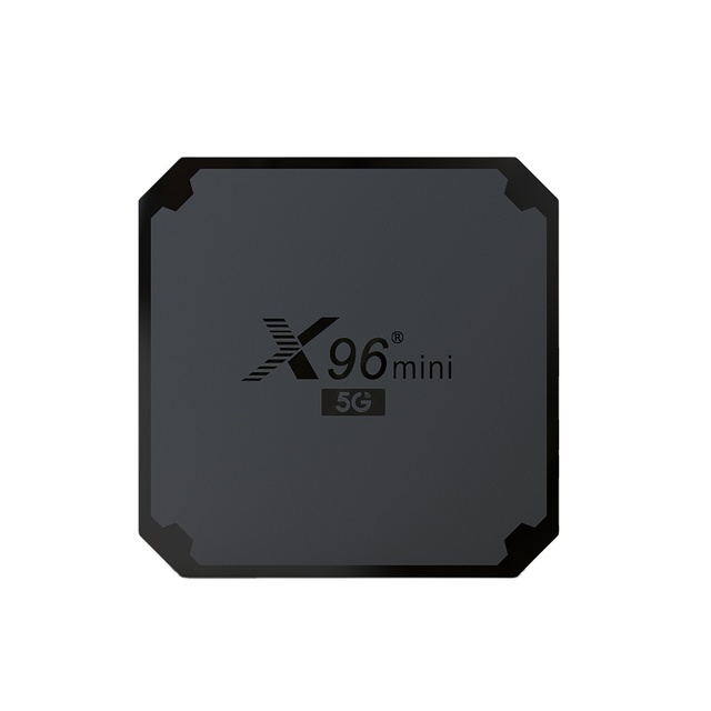 Hot Selling 5G X96 STB Box TV Box Android 9.0 Plastic Black Color FTTH Internet TV Box DC 5V/2A
