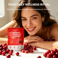 LUVVITA Gummies Probiotiques Personnalisés pour Femmes Équilibre Féminin pH Beauté Complément Herbal Santé Adulte Certifié HALAL