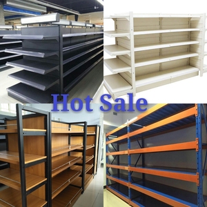 <b>Cheapest</b> Double Side Racks <b>Cheapest</b> Factory Price Gondola <b>Shelving</b> Heavy Duty Good Quality Supermarket Shelf - Product Image 2
