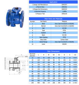 Tkfm DIN3202-f1 tiêu chuẩn PN16 Lift loại gg25 gang mặt bích kiểm tra van DN50-DN300 cho nước và hơi nước TS/ISO/CE chứng nhận - Product Image 3