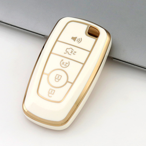 Housse de protection pour clé de voiture Ford Fiesta Mk8 MK3 MK7 <span class=keywords><strong>Puma</strong></span> Focus 2 3 MK3 Mk4 Mondeo Mk5 Mk4 Explorer Ecosport Kuga C MAX Bronco <span class=keywords><strong>Mustang</strong></span> - Product Image 4