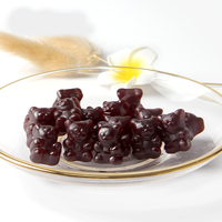Biocaro Vegan Gummy Candy penglihatan sehat Blueberry Lutein Ester Gummies