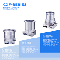 Pompe moléculaire à lévitation magnétique CXF-250/2301E conçue par précision pour la détection de fuite d'hélium