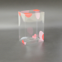 Boîte cosmétique en plastique PET transparent en PVC personnalisée Impression de boîte en plastique PET transparent pour produit cosmétique de soin de la peau