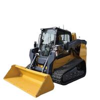 XC740K Compact Skid Steer Loader Wheel Loader Mesin Motor Gearbox Pompa yang Andal Kapasitas 750kg untuk Konstruksi dan Lanskap