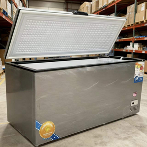 Congélateur coffre horizontal à porte supérieure H 370L pour usage domestique et commercial, température unique - Product Image 2