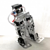 Robot bipède de course et de marche R112 à 6 degrés de liberté, type basse hauteur, jambes courtes et étroites, kit complet de composants structurels