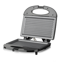 RAF 850w Offres Spéciales Mini Gaufre Sandwich Steak Maker 2 Tranches Petit Déjeuner Antiadhésif Sandwich Maker Grill Grille-pain