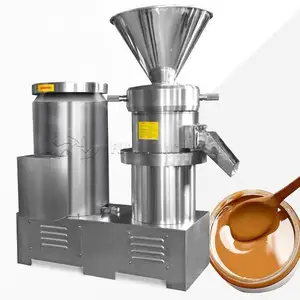Mesin penggiling kacang pembuat mentega penggiling pembuat susu pemrosesan pasta saus koloid-koloid dari pabrik Oem
