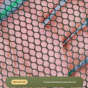 Nassa per Gamberi in Monofilamento Senza Nodi, Rete da Pesca Pieghevole in Nylon con Ingresso Unidirezionale per Catturare Pesci, Gamberi, Loche, Anguille Gialle, Granchi - Product Image 2