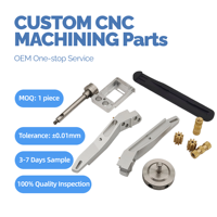 Services d'usinage CNC de précision, pièces métalliques personnalisées en aluminium et acier inoxydable, pièces en plastique, prototypage rapide