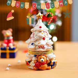 Bougie de Noël parfumée en soja fantaisie dans une boîte à bijoux pour la décoration de la maison et les cadeaux pour filles - Product Image 3
