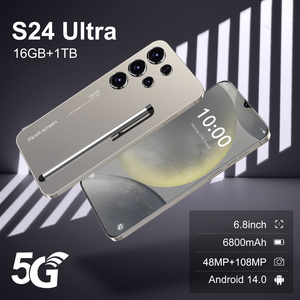 Hot Bán S24 Siêu 6.8Inch 16GB + 1Tb 72MP + 108MP 5G Điện Thoại Di Động Ban Đầu OLED Hiển Thị Với Màn Hình Lớn Miễn Phí Vận Chuyển - Product Image 4