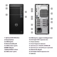 Computadora de escritorio Dells Business Optiplex PC Dells 7020 MT 12th 13th 14th Generation Dells Optiplex 7020MT Tower Computadora de escritorio