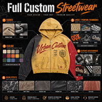 Fabricant de vêtements streetwear sur mesure ODM OEM avec logo personnalisé, fournisseur de t-shirts, sweats à capuche, sweats, vestes, pulls, ensembles de survêtements