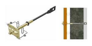 Abrazadera de encofrado de aluminio y hormigón con lazo <span class=keywords><strong>Sepa</strong></span> de Corea abrazadera de unidad galvanizada para tablero Eno de pared de construcción - Product Image 4