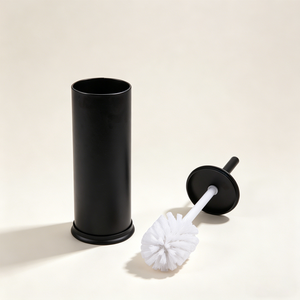 Brosse de nettoyage de toilettes robuste en acier inoxydable avec base antidérapante en PP, ensemble brosse et support de nettoyage de toilettes avec revêtement en poudre - Product Image 5