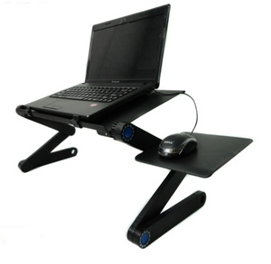 Escritorio pequeño y moderno para ordenador, mesa plegable de metal resistente, no requiere montaje, escritorio de escritura resistente para espacios pequeños, escuela y hotel - Product Image 1