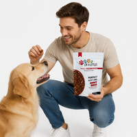 Sacs pour aliments pour chiens imprimés en héliogravure personnalisés, refermables avec fermeture éclair, biodégradables, résistants à l'humidité, pochettes verticales écologiques, emballage plastique
