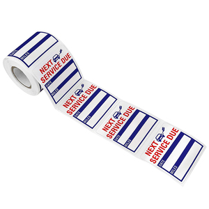 Paket <span class=keywords><strong>5</strong></span>*5cm Ölwechsel Auto wartung Service Ablauf Erinnerung abnehmbare wasserdichte Aufkleber selbst klebende Etikett - Product Image 6