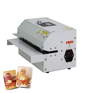 Machine de scellage thermique semi-automatique à haute vitesse pour l'emballage des boissons, pour les sacs en plastique et les boîtes alimentaires en aluminium - Product Image 3