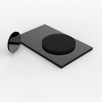 HC-Optics Fused Silica Neutral Density Filter High Damage Threshold Low Polarization ND Filter for Laser Optical System