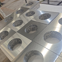 Panneau en nid d'abeille en aluminium de forme personnalisée, OEM ODM, découpe, fraisage, perçage sur mesure, fabrication en usine