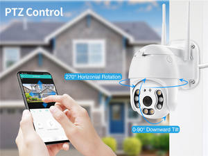 OEM ICSEE 2MP 5MP PTZ Cámara Wifi Ip al aire libre inteligente Ai detección humana P2P 8mp Audio almacenamiento en la nube cámara de seguridad inalámbrica Cctv - Product Image 2