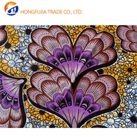 Kain Tenun Batik Asli Afrika Berkualitas Tinggi 100% Katun dengan Serbuk Emas, Kain Polos Berlapis, Kain Loin Asli