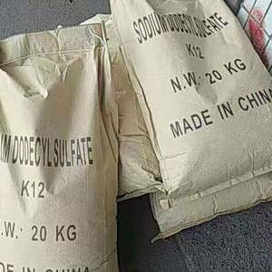 Dodecil sulfato de sodio SDS de alta calidad y pureza CAS 151-21-3 SLS - Product Image 1