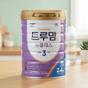 [ILDONG Foodis] Lait en poudre pour nourrissons Truemom 800G, étape 3, lait de croissance pour tout-petits en boîte pour la santé du bébé - Product Image 2