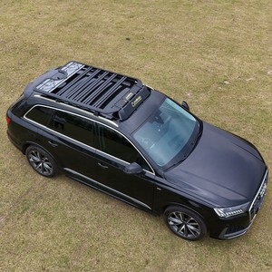 Barres transversales <span class=keywords><strong>de</strong></span> <span class=keywords><strong>toit</strong></span> en alliage d'aluminium pour <span class=keywords><strong>Audi</strong></span> Q5/Q5L/<span class=keywords><strong>Q3</strong></span>/Q7 A4/A6 All-Road ; Plateforme <span class=keywords><strong>de</strong></span> <span class=keywords><strong>toit</strong></span> dédiée avec échelle latérale, ajustement sur mesure - Product Image 1