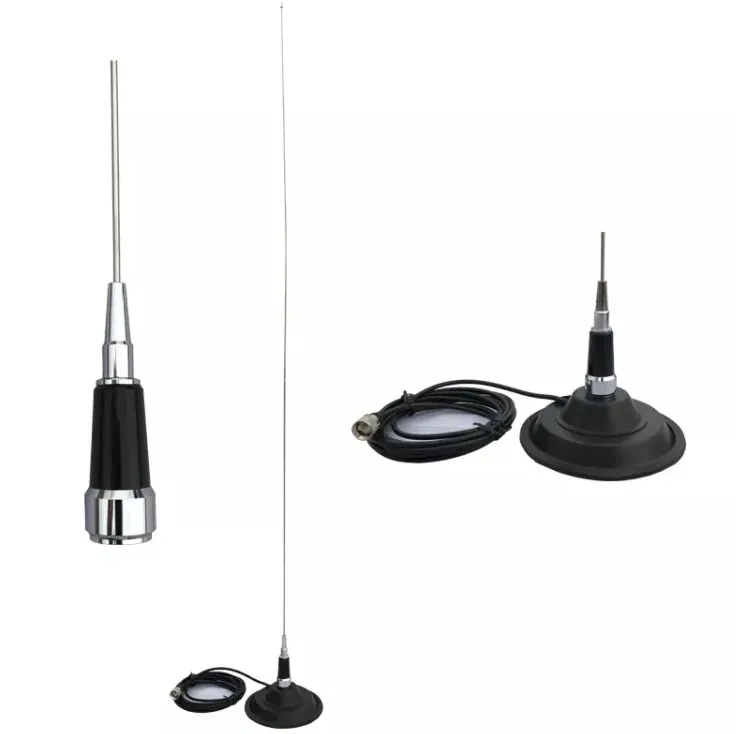 Antena de diamante Antena de monobanda, 137-174MHz, VHF, Radio bidireccional, Radio móvil, antenas de vehículo para coche, camión, hogar