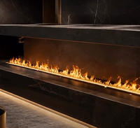 3D Smart Innenarchitektur Dekorativer Wasserdampf-Kamin Unter TV-Ständer für Zuhause und Villa 1000mm