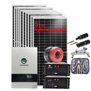 Customized Lowest Cost 5kw Solar Inverter Home Power System With Battery