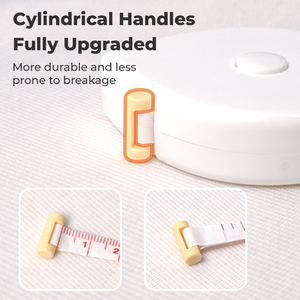 BMI 1,5 m cinta métrica suave cuerpo Sastre cinta regla medida tela doble escala Mini costura herramienta retráctil cinta métrica - Product Image 4