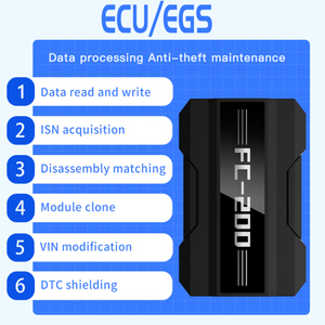 Herramienta de programación ECU para coche y motocicleta, alto rendimiento, FC200 - Product Image 2