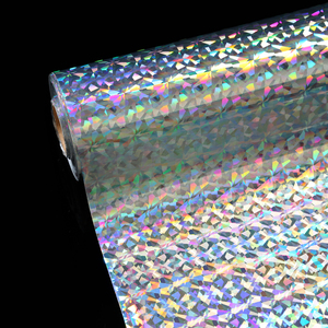 Hot Selling Widely Used Lamination Film SILVER Hot Stamping <strong>Holographic</strong> Laser <strong>Foil</strong> for Paper Plastic - Product Image 4