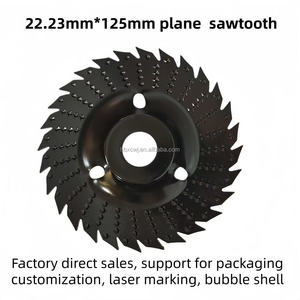 Fabrika doğrudan Sales22MM125mm aşındırıcı araçlar değirmeni tekerlek Disk ahşap şekillendirme tekerlek ahşap taşlama şekillendirme Disk açı öğütücüler için - Product Image 2